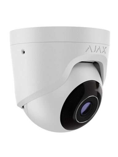 AJAX TurretCam IP kamera, 8MP, 2.8mm (balta)
