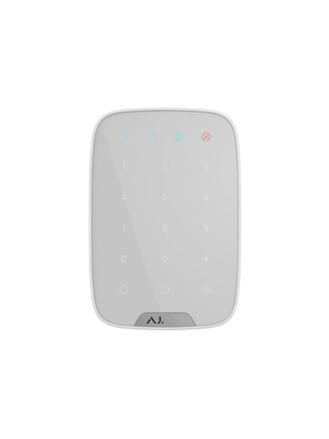 Ajax KeyPad belaidė valdyma klaviatūra (balta)