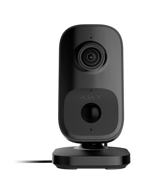 Ajax IndoorCam 111567.303.BL1 (juoda, 4MP, Wi-Fi 2.4GHz, 8m IR, HDR, AI, IP20) Ajax IndoorCam 111567.303.BL1 (juoda, 4MP, Wi-Fi 2.4GHz, 8m IR, HDR, AI, IP20)