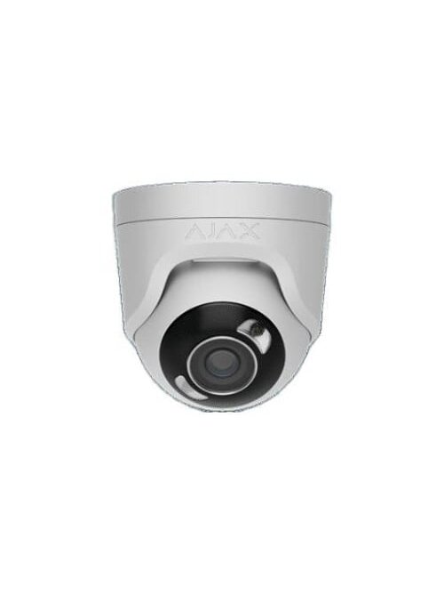Ajax TurretCam HL 126261.197.WH1 F2.8 (balta, 5MP, 50m IR+LED, Hybrid Light, True WDR, IP65)