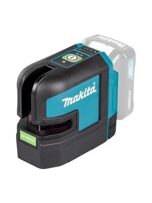 Akumuliatorinis lazerinis nivelyras kryžminis 12V Makita SK105GDZ (Be akum. ir pakrovėjo)