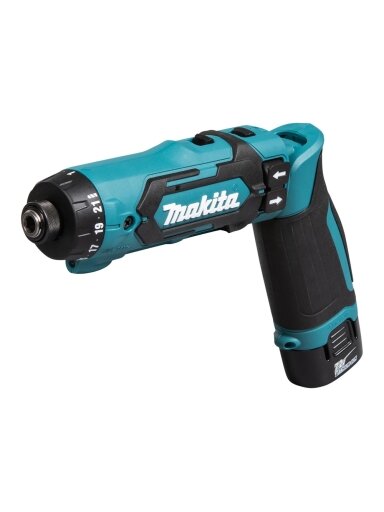 Akumuliatorinis suktuvas 7,2V 1,5Ah Makita DF012DSJ