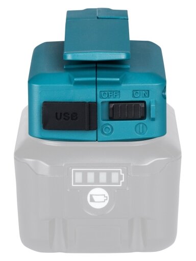Akumuliatorių adapteris 10,8V Makita SEAADP06