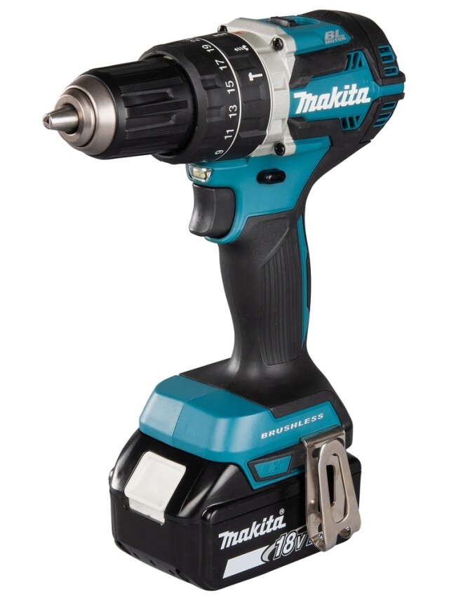 Akumuliatorinis gręžtuvas 18V Makita DHP484RTJ Akumuliatorinis gręžtuvas 18V Makita DHP484RTJ