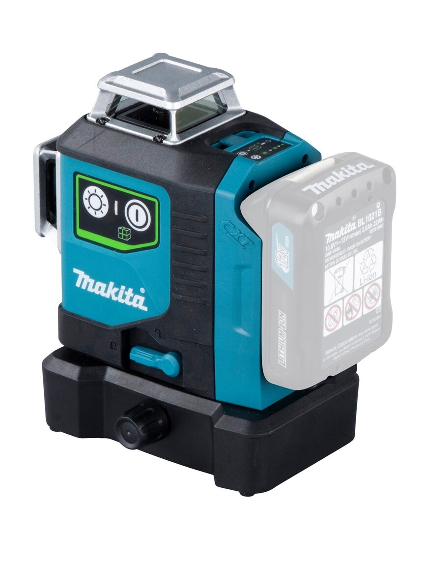 Akumuliatorinis lazerinis nivelyras 12V Makita SK700GD (Be akum. ir pakrovėjo)