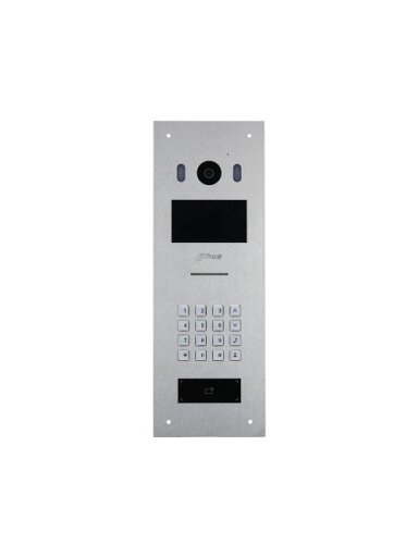 Apartment IP telefonspynės spalvota kamera, 2MP 86.4°.1/2.8”.SIP. IP65, IK08