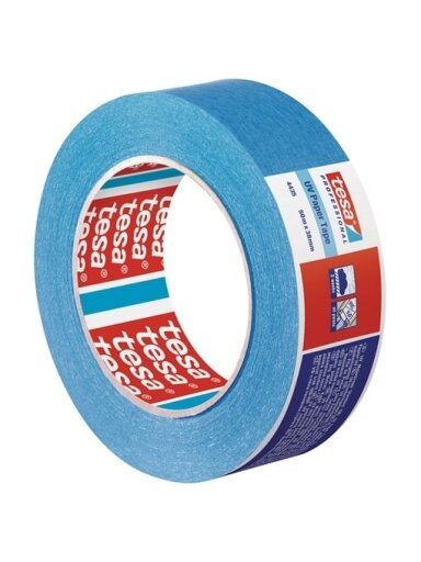 Apsauginė dažymo juosta lauko darbams TESA (balta) 50m x 38mm 04435-00017-01
