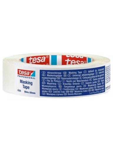 Apsauginė dažymo juosta TESA (balta) 50m x 38mm 04325-00003-01