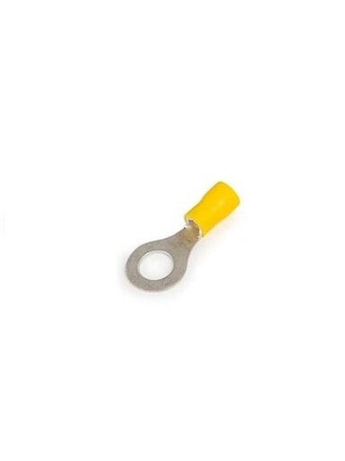 AT presuojamas izoliuotas žiedas M4 (6 mm², geltonas)