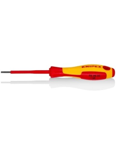Atsuktuvas izoliuotas Knipex 98 20 25 (2.5mm, 1000V) Atsuktuvas izoliuotas Knipex 98 20 25 (2.5mm, 1000V)