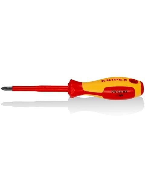 Atsuktuvas izoliuotas Knipex 98 24 02 (PH2, 100mm, 1000V)