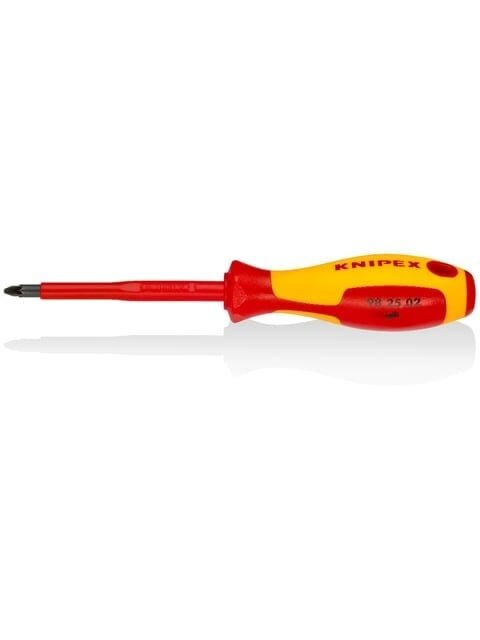 Atsuktuvas izoliuotas Knipex 98 25 02 (PZ2, 100mm, 1000V) Atsuktuvas izoliuotas Knipex 98 25 02 (PZ2, 100mm, 1000V)