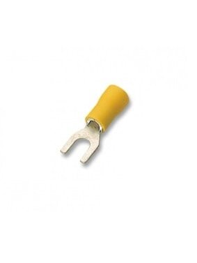 AU presuojama izoliuota šakutė M5 (6 mm², geltona) AU presuojama izoliuota šakutė M5 (6 mm², geltona)