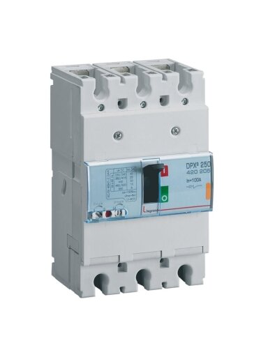 Automatinis jungiklis DPX3 250TM Legrand 420205 (100A, 3P, 25kA)