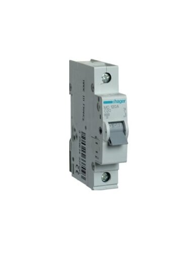 Automatinis jungiklis Hager MC125 (25A, 1P, 230V, 6kA)