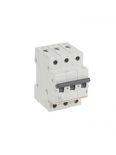 Automatinis jungiklis MCB RX3 Legrand 419170  (20A, 3P, 230V, 6kA)