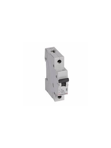 Automatinis jungiklis MCB RX3 Legrand 419203 (20A, 1P, 230V, 6kA)