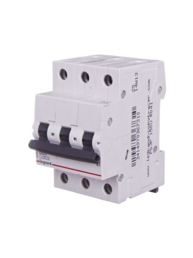 Automatinis jungiklis MCB RX3 Legrand 419236  (20A, 3P, 400V, 6kA)