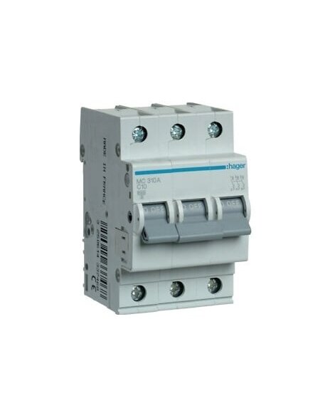 Automatinis jungiklis Hager MC363 (63A, 3P, 400V, 6kA)