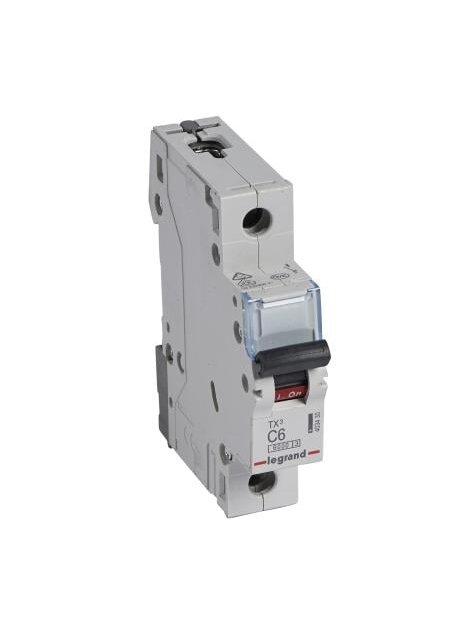 Automatinis jungiklis MCB RX3 Legrand 403430 (6A, 1P, 230V, 6kA) Automatinis jungiklis MCB RX3 Legrand 403430 (6A, 1P, 230V, 6kA)