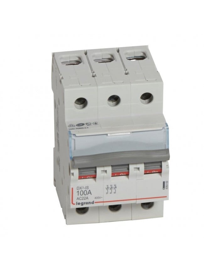 Automatinis jungiklis MCB RX3 Legrand 406469 (100A, 3P, 230V, 6kA) Automatinis jungiklis MCB RX3 Legrand 406469 (100A, 3P, 230V, 6kA)