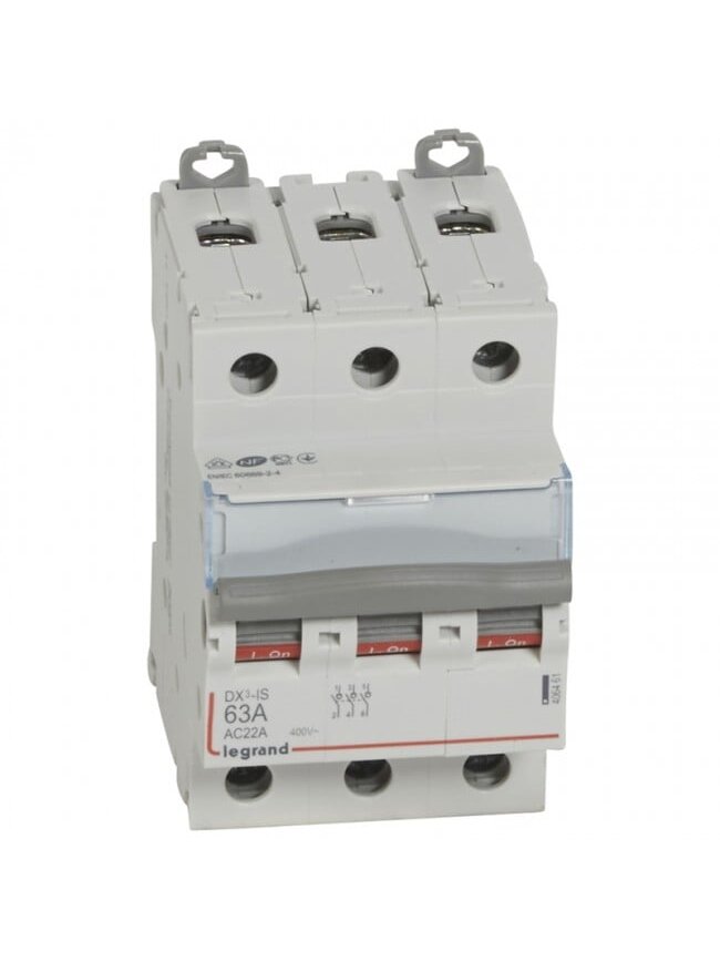 Automatinis jungiklis MCB RX3 Legrand 419239 (40A, 3P, 400V, 6kA) Automatinis jungiklis MCB RX3 Legrand 419239 (40A, 3P, 400V, 6kA)
