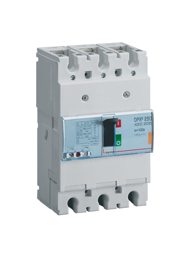 Automatinis jungiklis DPX3 250TM Legrand 420205 (100A, 3P, 25kA)