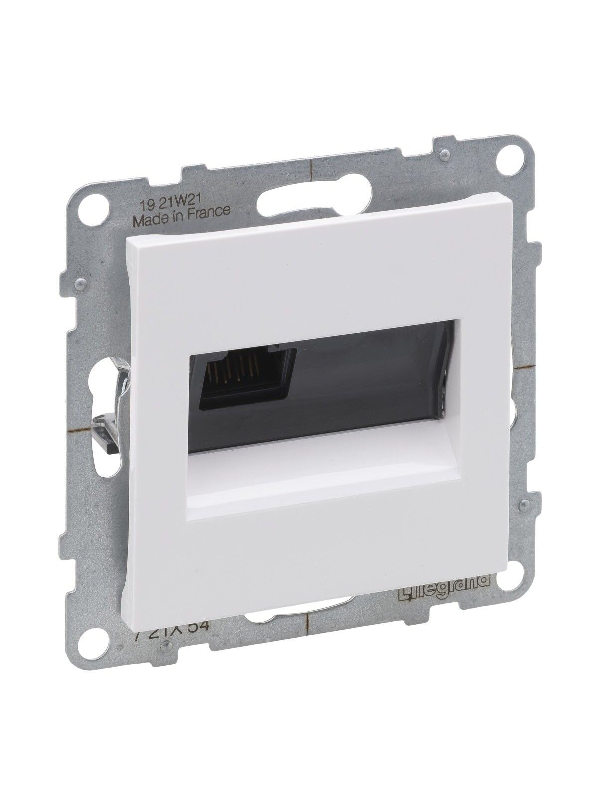 Baltas RJ45 UTP 6A lizdas SUNO Legrand 721154