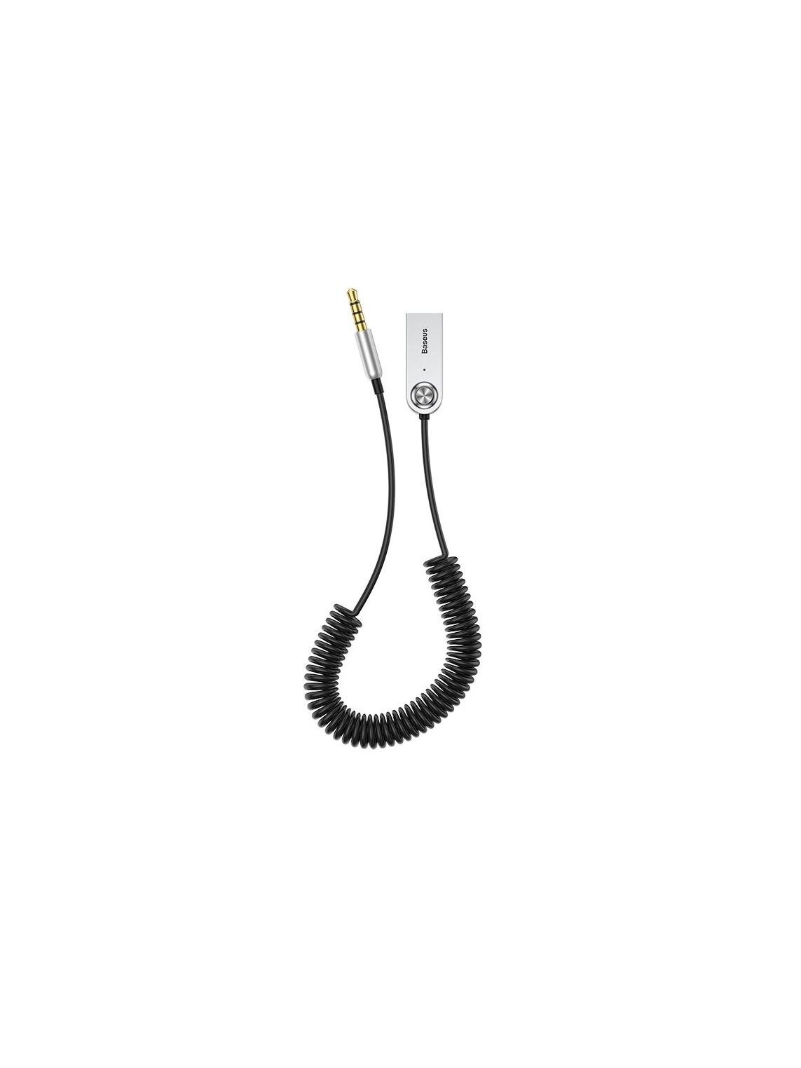 Belaidis Bluetooth garso imtuvas BASEUS CABA01-01 (su AUX išėjimu)
