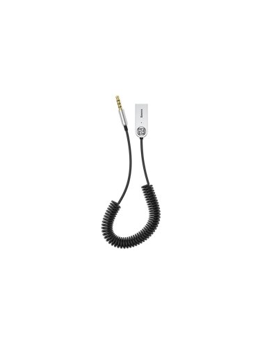 Belaidis Bluetooth garso imtuvas BASEUS CABA01-01 (su AUX išėjimu)