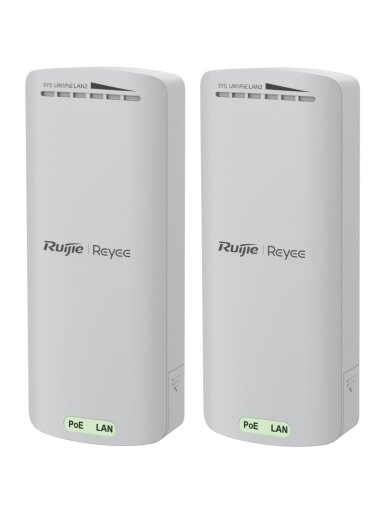 Belaidis LAN perdavimas (Bridge) Ruijie RG-EST100-E (2.4 GHz, 500m, 2 vnt.)