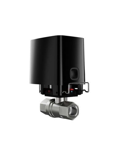 Bevielė elektrinė vandens sklendė Ajax WATERSTOP 52268.155.BL1 (Juoda)
