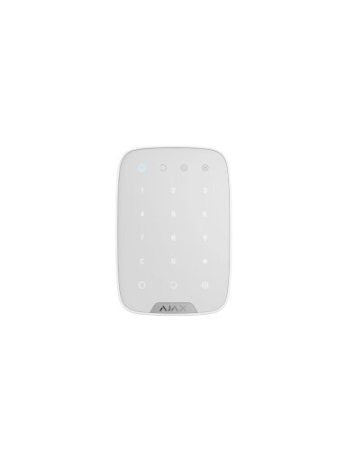 Bevielė klaviatūra Ajax Keypad 38249.12.WH1 (Balta)