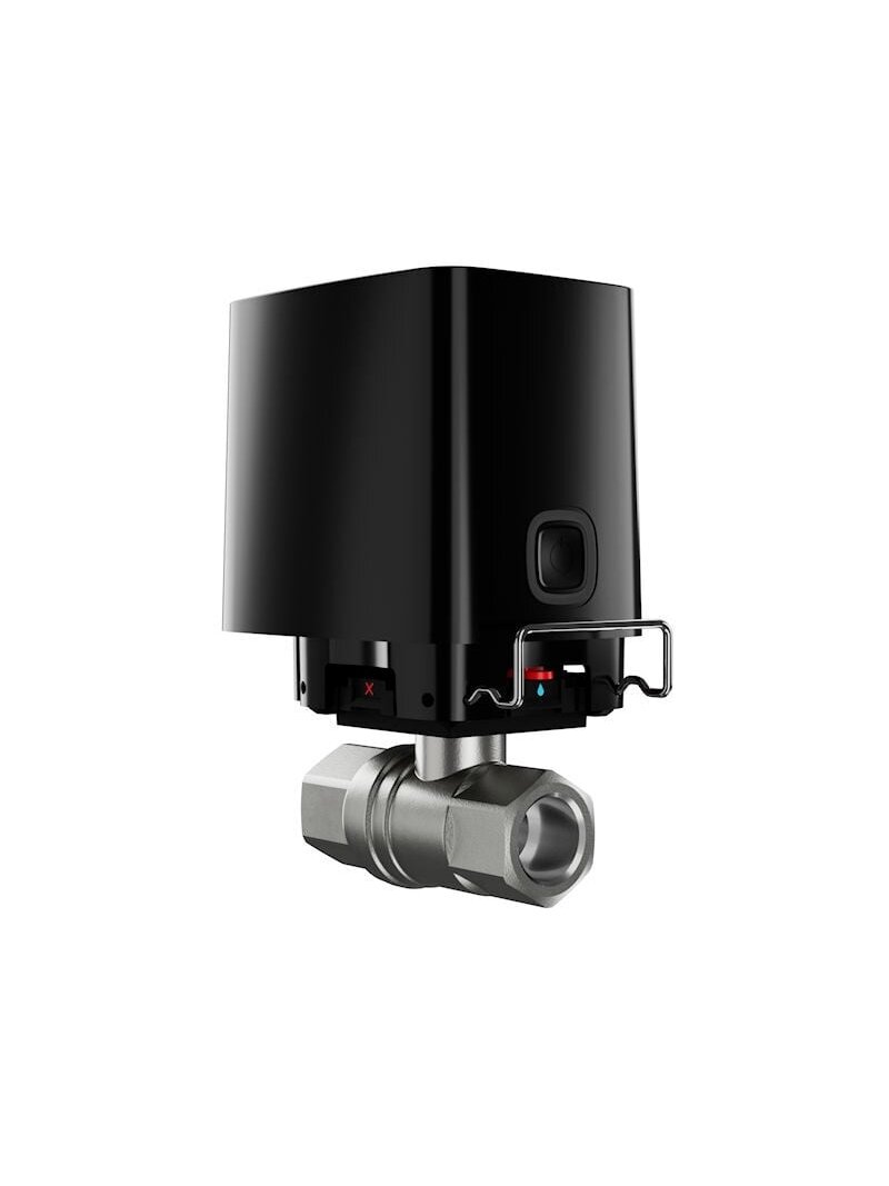 Bevielė elektrinė vandens sklendė Ajax WATERSTOP 52268.155.BL1 (Juoda) Bevielė elektrinė vandens sklendė Ajax WATERSTOP 52268.155.BL1 (Juoda)