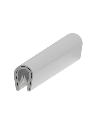 Briaunų apsauga BAKS TOZ14S (10 mm, 10 m, sidabrinė)