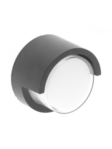 CANTI LED sieninis šviestuvas (baltas, 12W, 1000lm, IP65, 4000K) GTV LD-CANTI12WOK-40