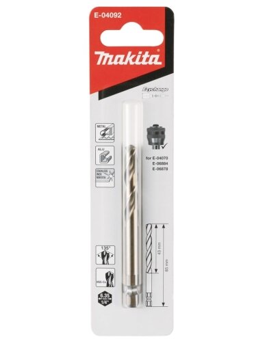 Centravimo grąžtas Makita E-04092 (7,15mm)