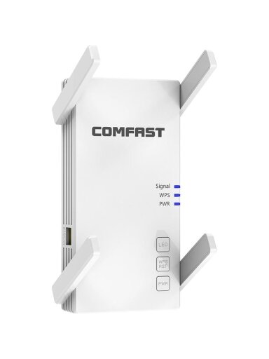 Comfast bevielio ryšio praplėtėjas CF-AC2100