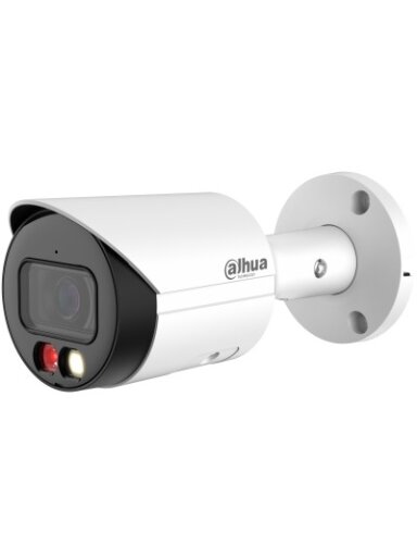 Dahua Bullet IPC-HFW2449S-S-IL-0280B F2.8 (Balta, 4MP, ~95°, IR+LED 30m, IP67, PoE)