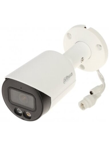 Dahua bullet IPC-HFW2549S-S-IL-0360B F3.6mm (balta, 5 MP, Dual light IR+LED 30m)