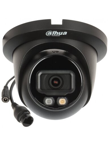 Dahua Dome IPC-HDW2449TM-S-IL-0280B F2.8 (Baltas, 4MP, 95°, IR+LED 30m, IP67, IK10)