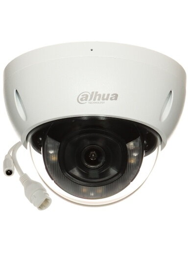 Dahua Dome IPC-HDBW2449E-S-IL-0280B (balta, 4 MP, 95°, IR + LED 30m, Smart Dual Light, IP67, IK10) Dahua Dome IPC-HDBW2449E-S-IL-0280B (balta, 4 MP, 95°, IR + LED 30m, Smart Dual Light, IP67, IK10)