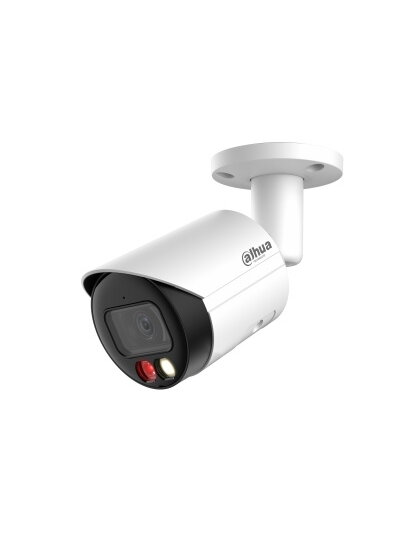 Dahua Bullet IPC-HFW2849S-S-IL-0360B F3.6 (Balta, 8MP 4K UHD, ~87°, IR+balta šviesa 30m, IP67)