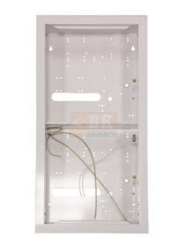 Didelis įleidžiamas metalinis korpusas nuimumu rėmeliu FLBOX280 (550x280x80mm, baltas)
