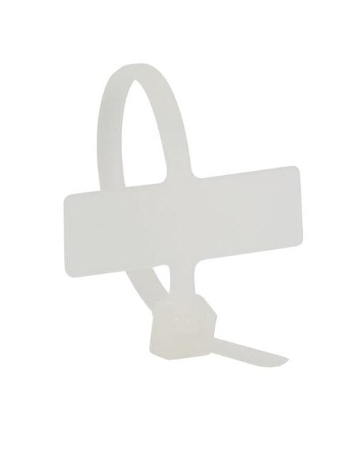 Dirželis kabeliui su aikštele žymėjimui LEGRAND 032061 95x2.4mm (baltas)
