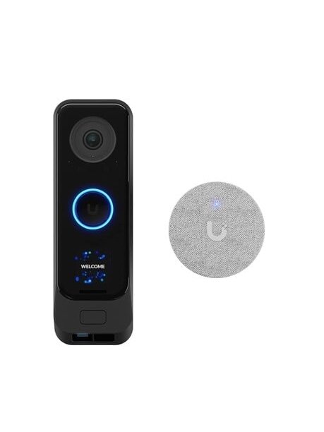 Durų skambučio komplektas Ubiquiti UniFi UVC-G4 Doorbell Pro Kit-Black (Juodas) Durų skambučio komplektas Ubiquiti UniFi UVC-G4 Doorbell Pro Kit-Black (Juodas)