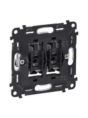 Dvigubas mygtuko mechanizmas Valena Life Legrand 752018 Dvigubas mygtuko mechanizmas Valena Life Legrand 752018