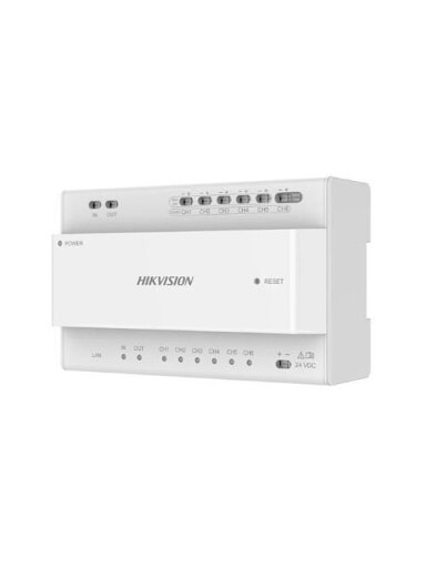 Dviejų laidų vaizdo/garso skirstytuvas Hikvision DS-KAD7060EY-S