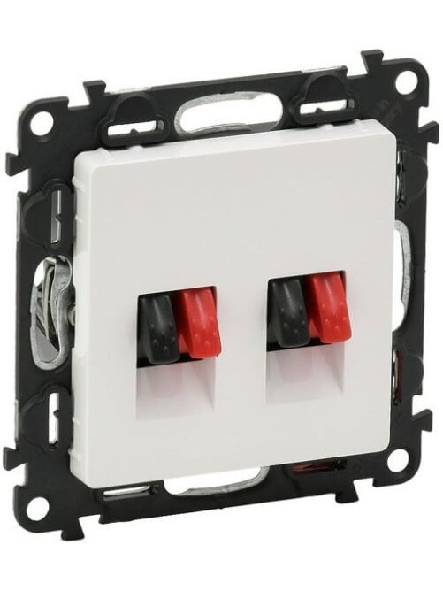 Dvigubas audio lizdas Valena Life Legrand 753178 (baltas) Dvigubas audio lizdas Valena Life Legrand 753178 (baltas)