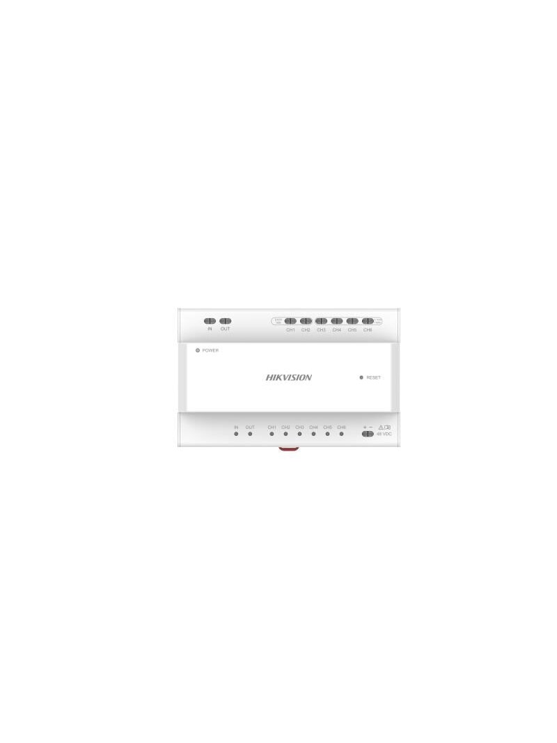 Dviejų laidų vaizdo/garso skirstytuvas Hikvision DS-KAD7060EY Dviejų laidų vaizdo/garso skirstytuvas Hikvision DS-KAD7060EY